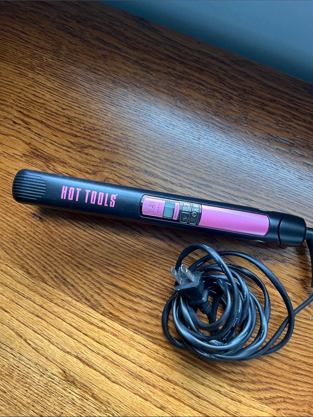 Hot Tools Pink and Black Flat Iron